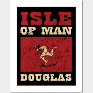 Flag of Isle of Man Posters and Art